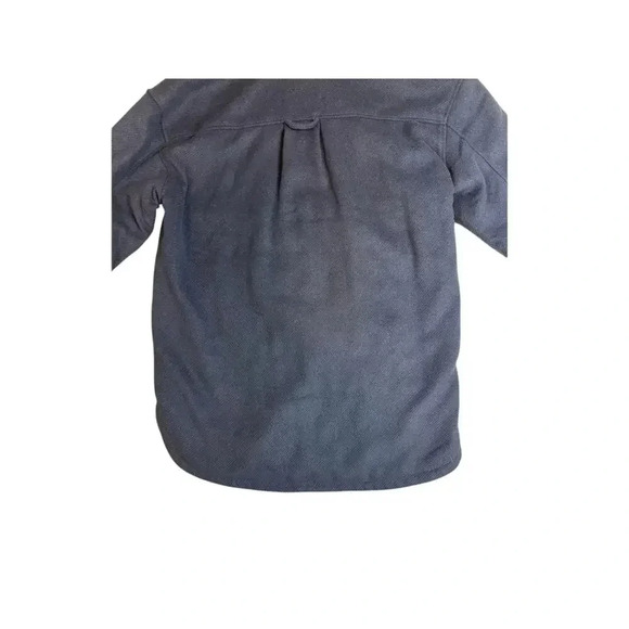 Kangol X H&M Mens Shaket Oversize Shirt Jacket Size XS Charcoal Dark Gray NWOT - Picture 10 of 16